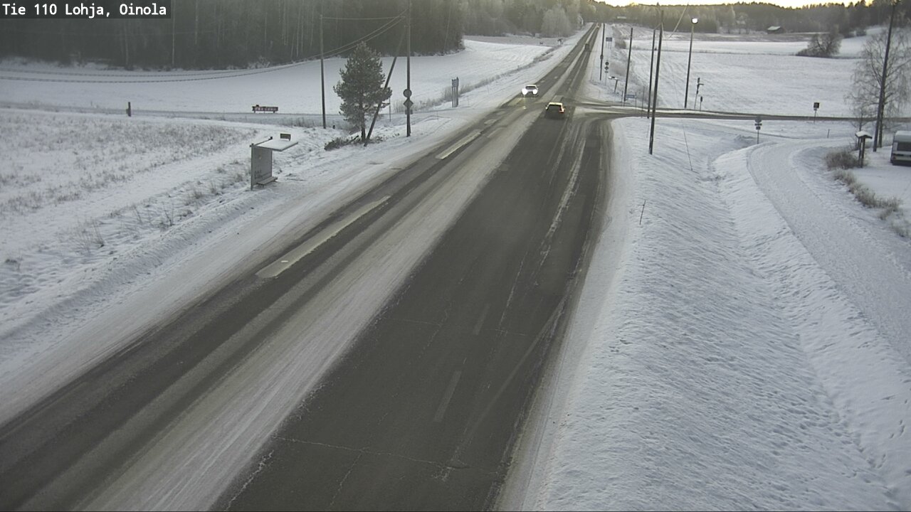 Weather Camera Image Road 110 Lohja, Oinola, Lohja, Uusimaa