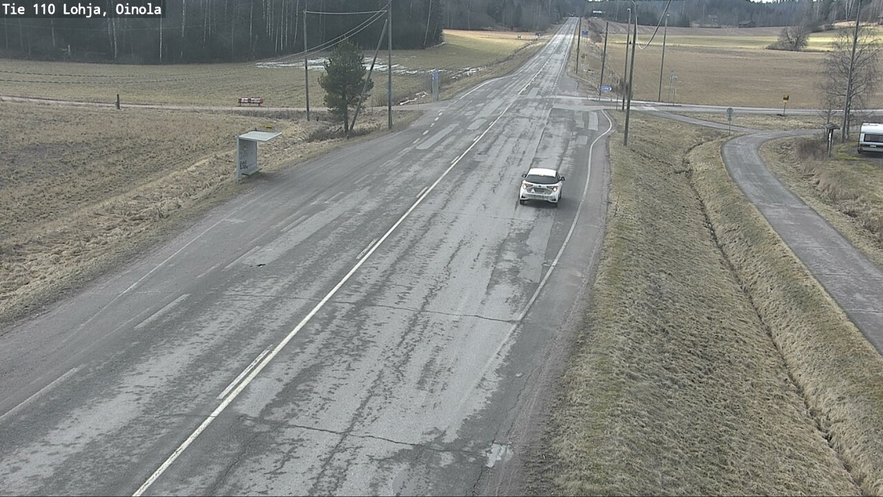 Weather Camera Image Road 110 Lohja, Oinola, Lohja, Uusimaa