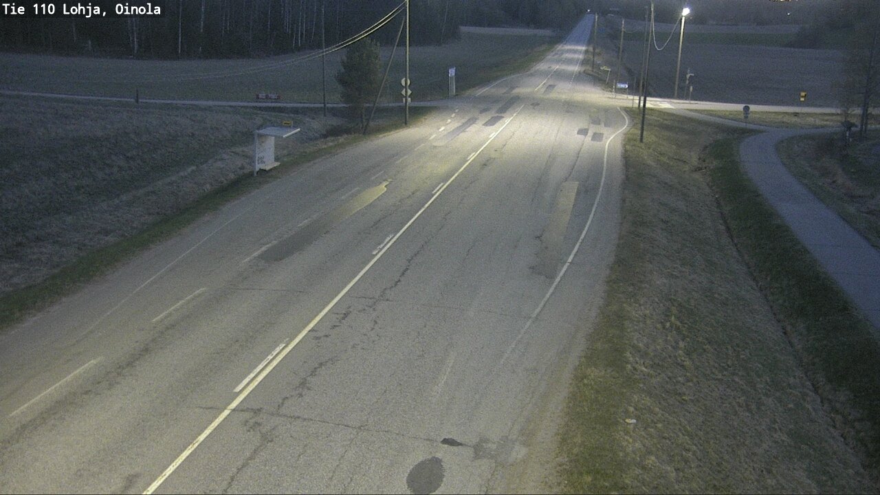 Weather Camera Image Road 110 Lohja, Oinola, Lohja, Uusimaa
