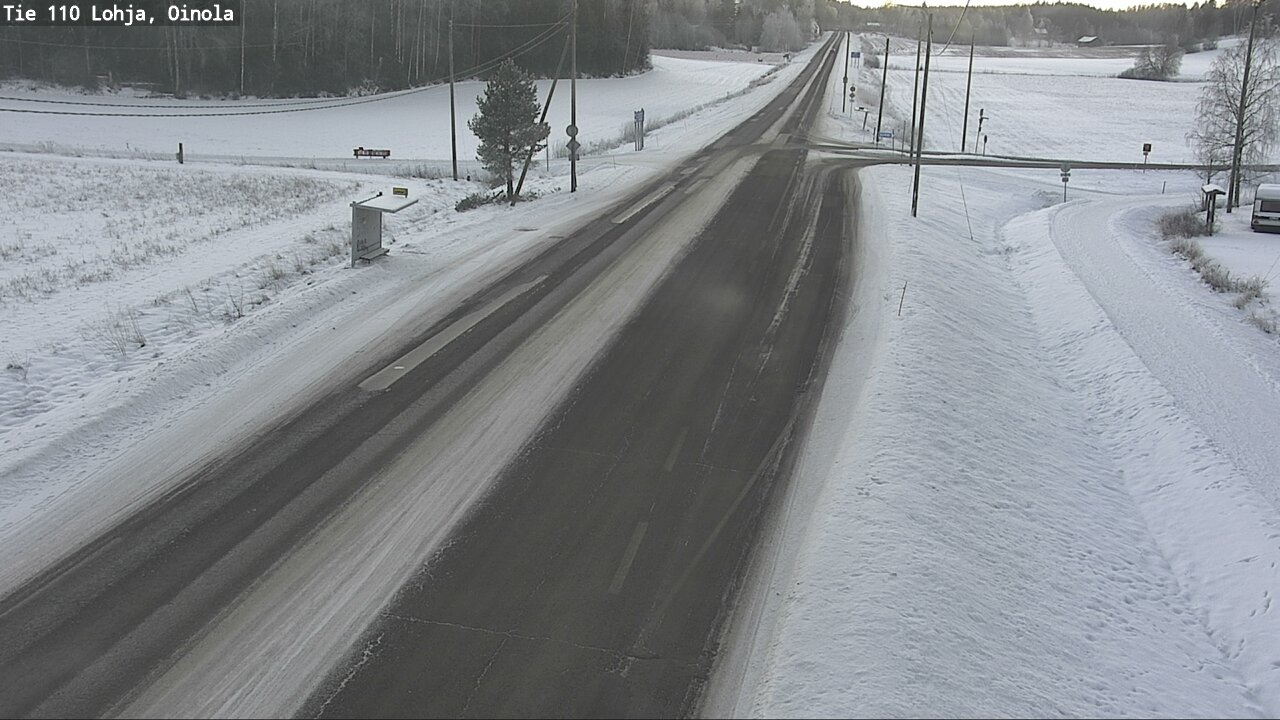 Weather Camera Image Road 110 Lohja, Oinola, Lohja, Uusimaa