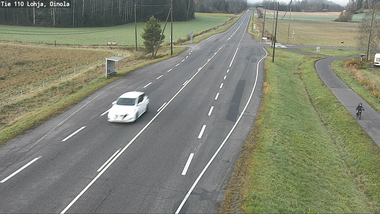 Kelikamerat Kuva Tie 110 Lohja, Oinola, Lohja, Uusimaa