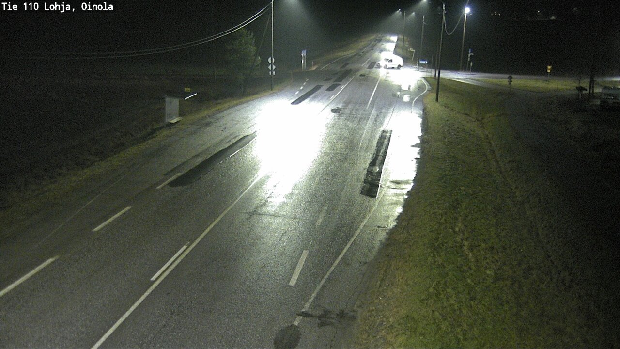 Weather Camera Image Väg 110 Lojo, Oinola, Lohja, Uusimaa