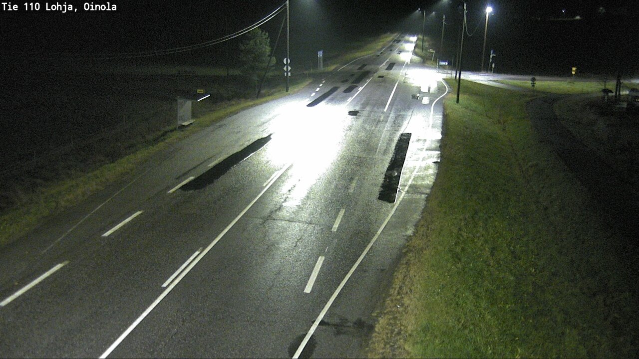 Weather Camera Image Väg 110 Lojo, Oinola, Lohja, Uusimaa