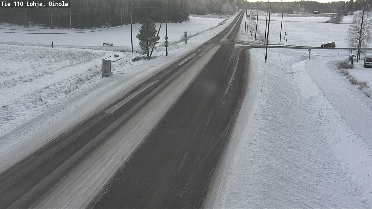 Weather Camera Image Road 110 Lohja, Oinola, Lohja, Uusimaa