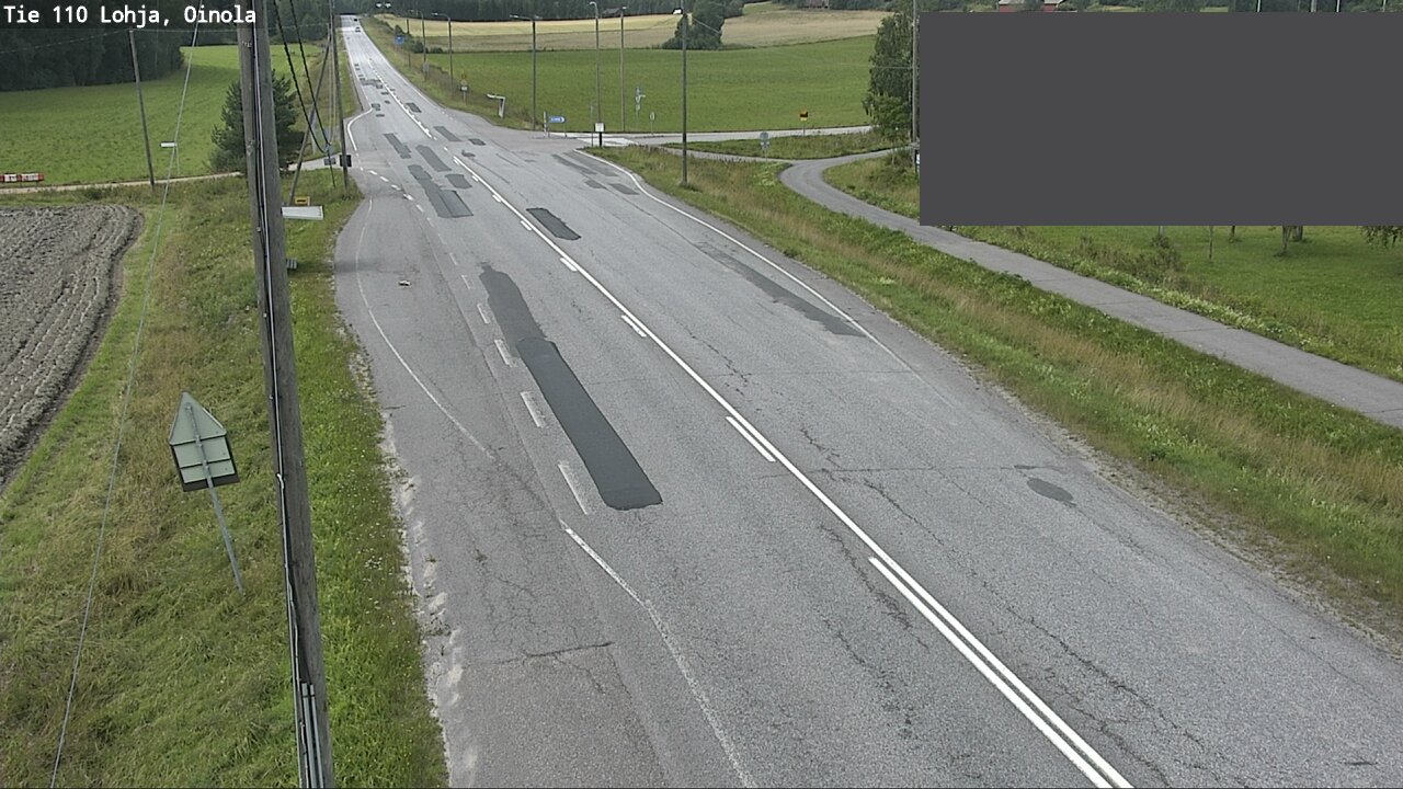 Weather Camera Image Road 110 Lohja, Oinola, Lohja, Uusimaa