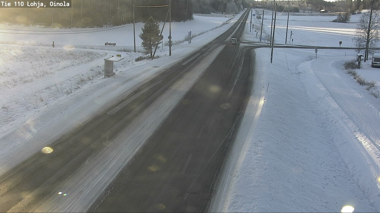 Weather Camera Image Road 110 Lohja, Oinola, Lohja, Uusimaa