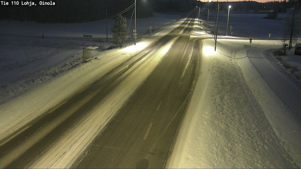 Weather Camera Image Road 110 Lohja, Oinola, Lohja, Uusimaa
