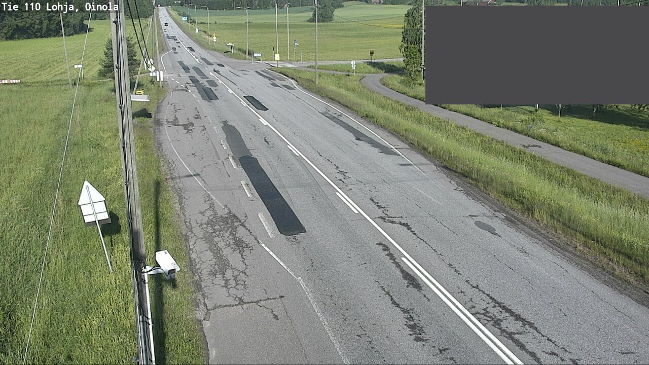 Kelikamerat Kuva Tie 110 Lohja, Oinola, Lohja, Uusimaa