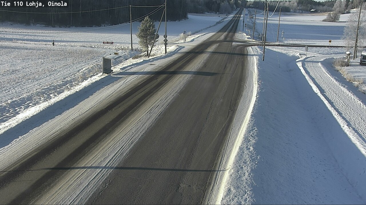 Weather Camera Image Road 110 Lohja, Oinola, Lohja, Uusimaa