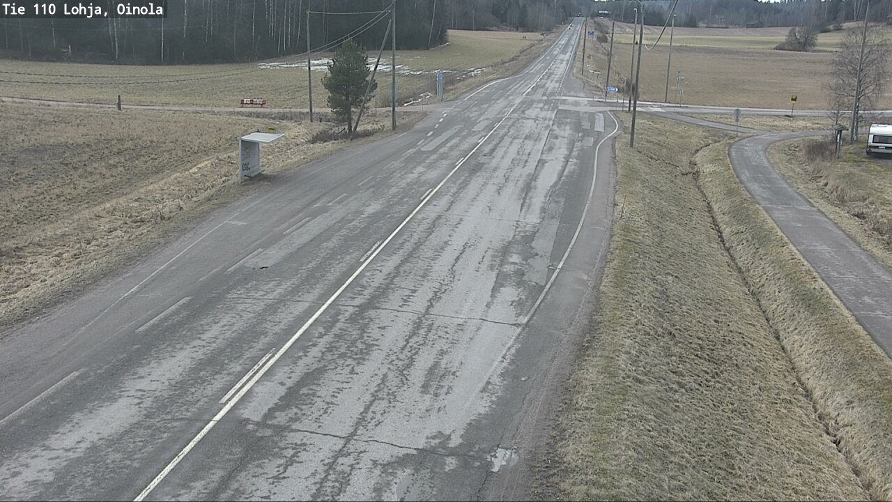 Weather Camera Image Road 110 Lohja, Oinola, Lohja, Uusimaa