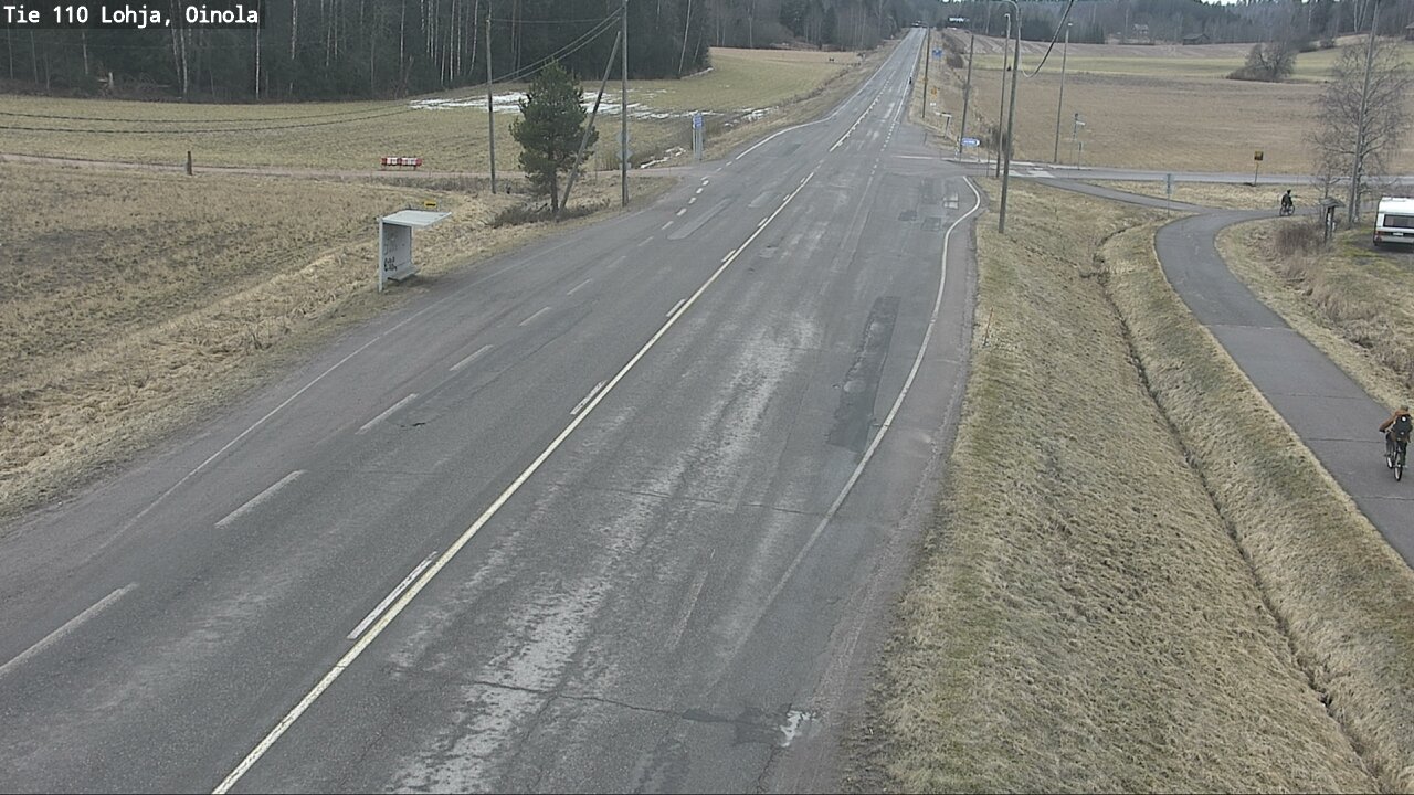Weather Camera Image Road 110 Lohja, Oinola, Lohja, Uusimaa