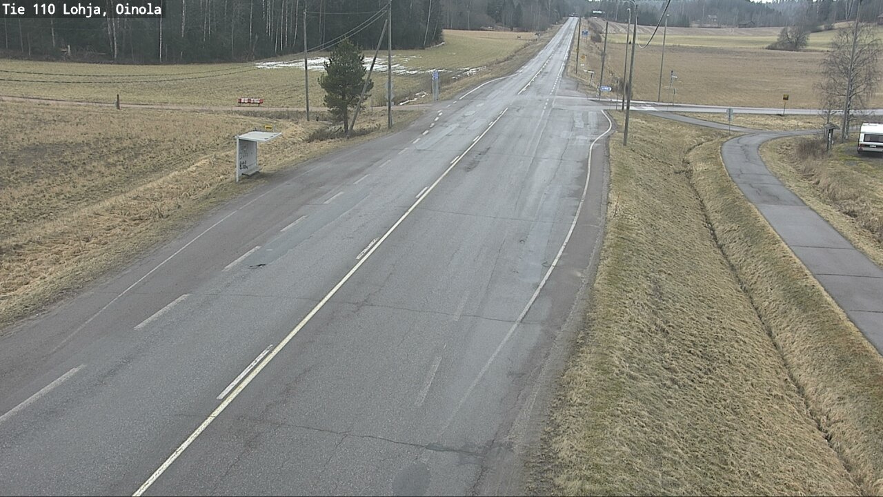 Weather Camera Image Road 110 Lohja, Oinola, Lohja, Uusimaa
