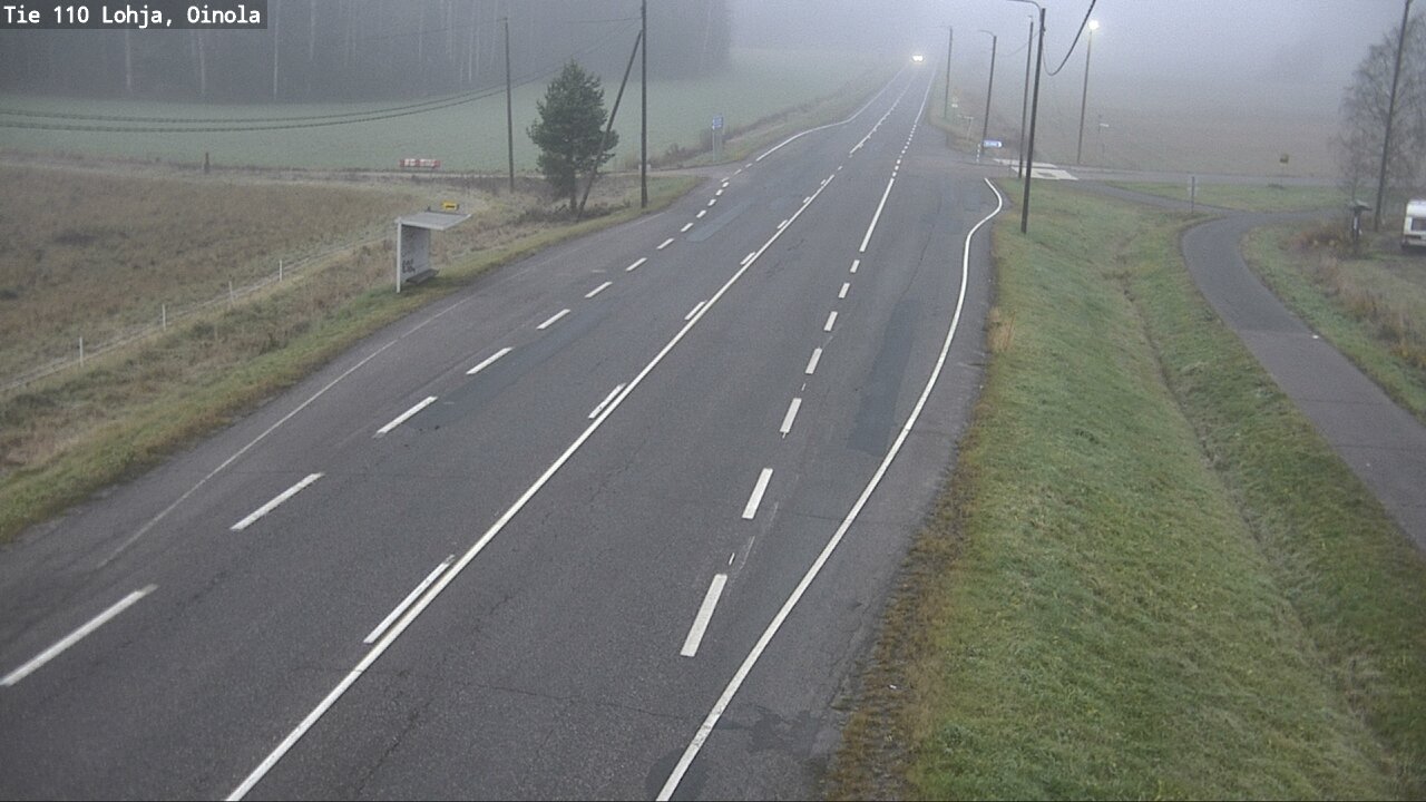 Kelikamerat Kuva Tie 110 Lohja, Oinola, Lohja, Uusimaa