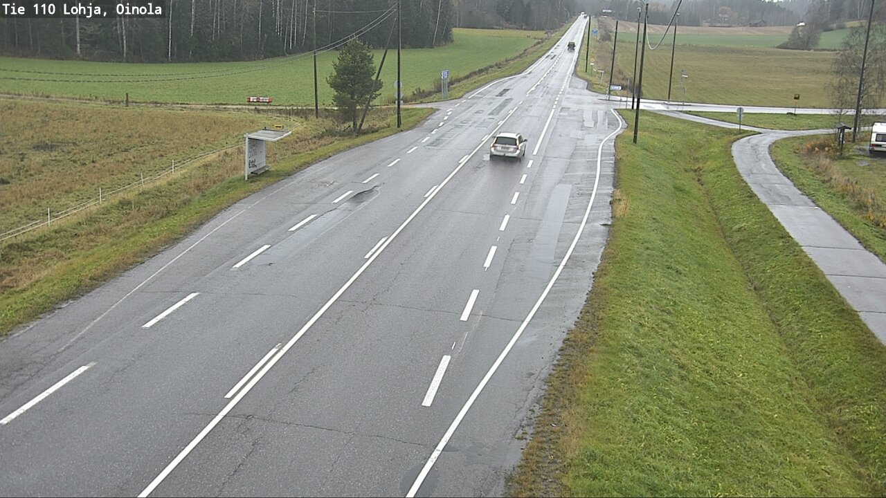 Kelikamerat Kuva Tie 110 Lohja, Oinola, Lohja, Uusimaa