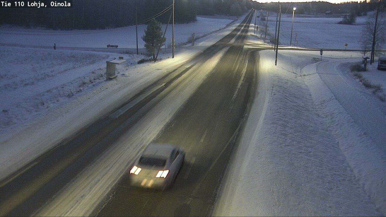 Weather Camera Image Road 110 Lohja, Oinola, Lohja, Uusimaa