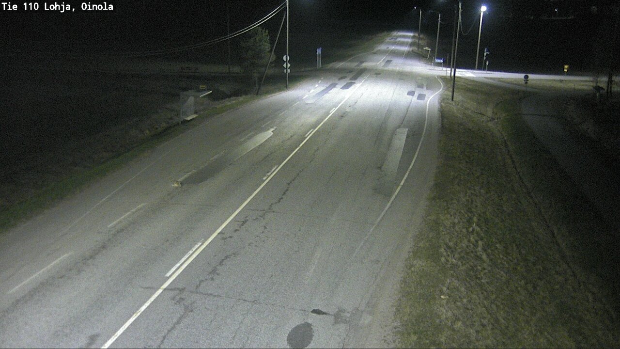 Weather Camera Image Road 110 Lohja, Oinola, Lohja, Uusimaa