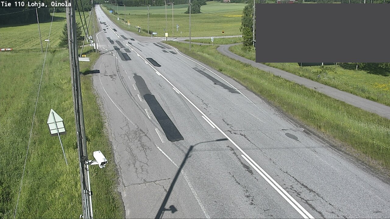 Kelikamerat Kuva Tie 110 Lohja, Oinola, Lohja, Uusimaa