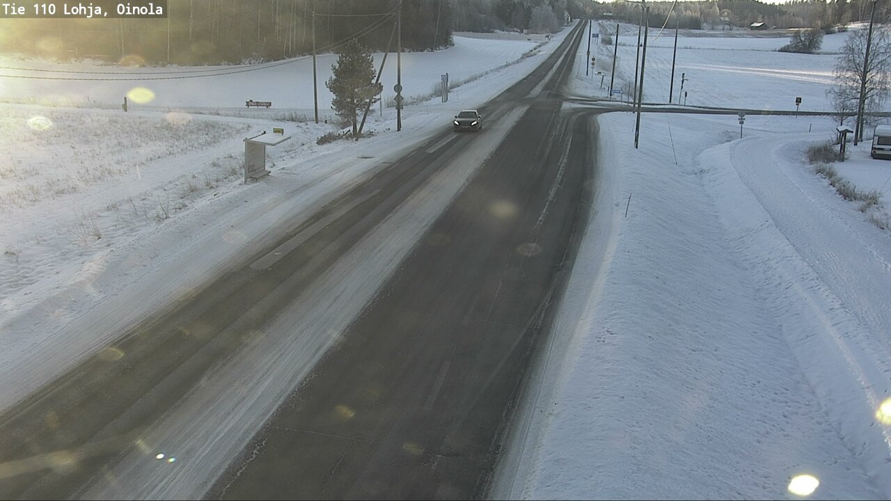 Weather Camera Image Road 110 Lohja, Oinola, Lohja, Uusimaa