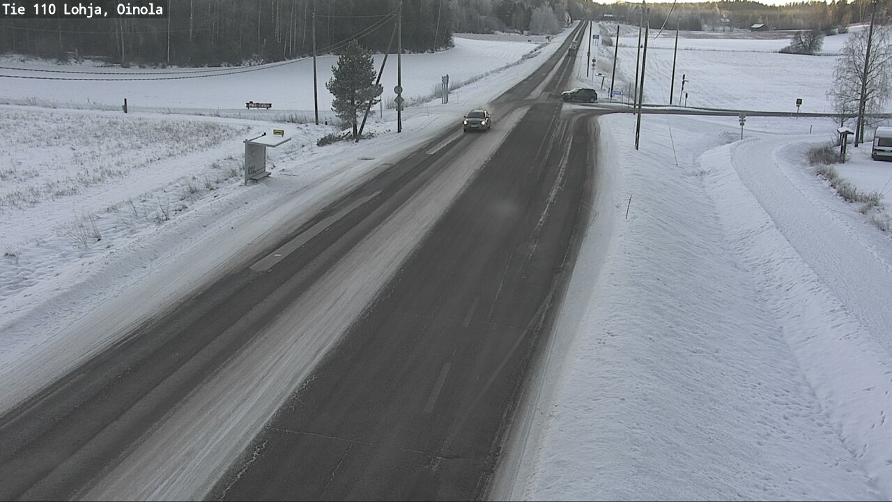 Weather Camera Image Road 110 Lohja, Oinola, Lohja, Uusimaa