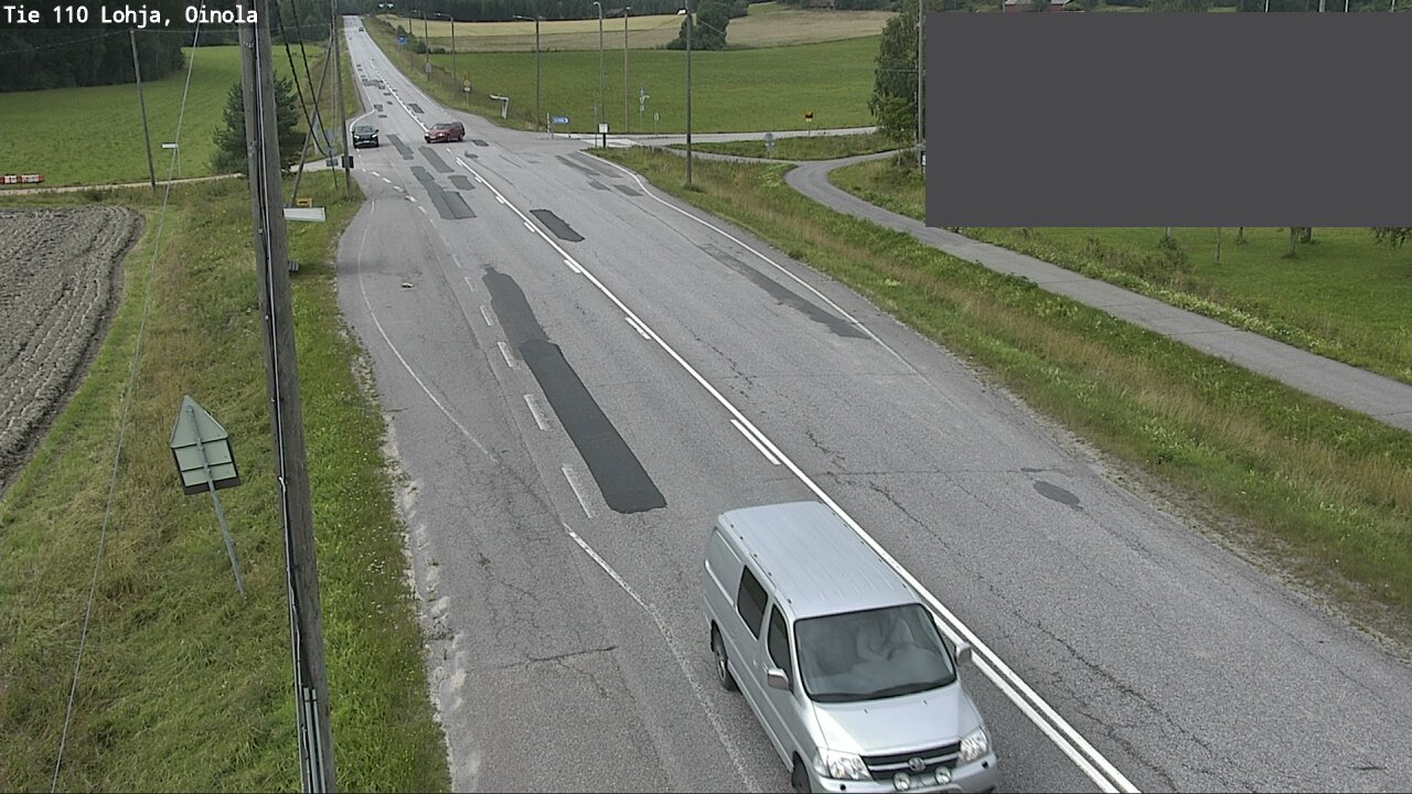 Weather Camera Image Road 110 Lohja, Oinola, Lohja, Uusimaa
