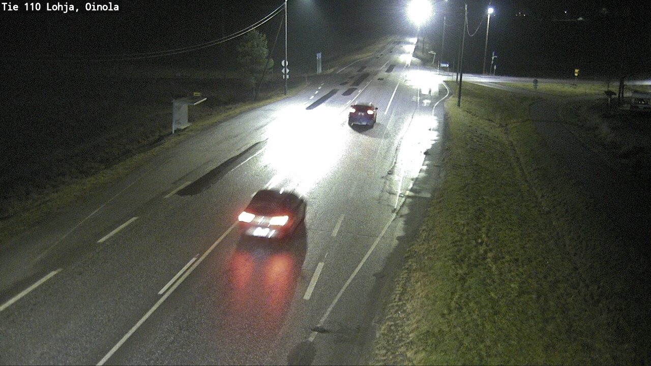 Weather Camera Image Väg 110 Lojo, Oinola, Lohja, Uusimaa