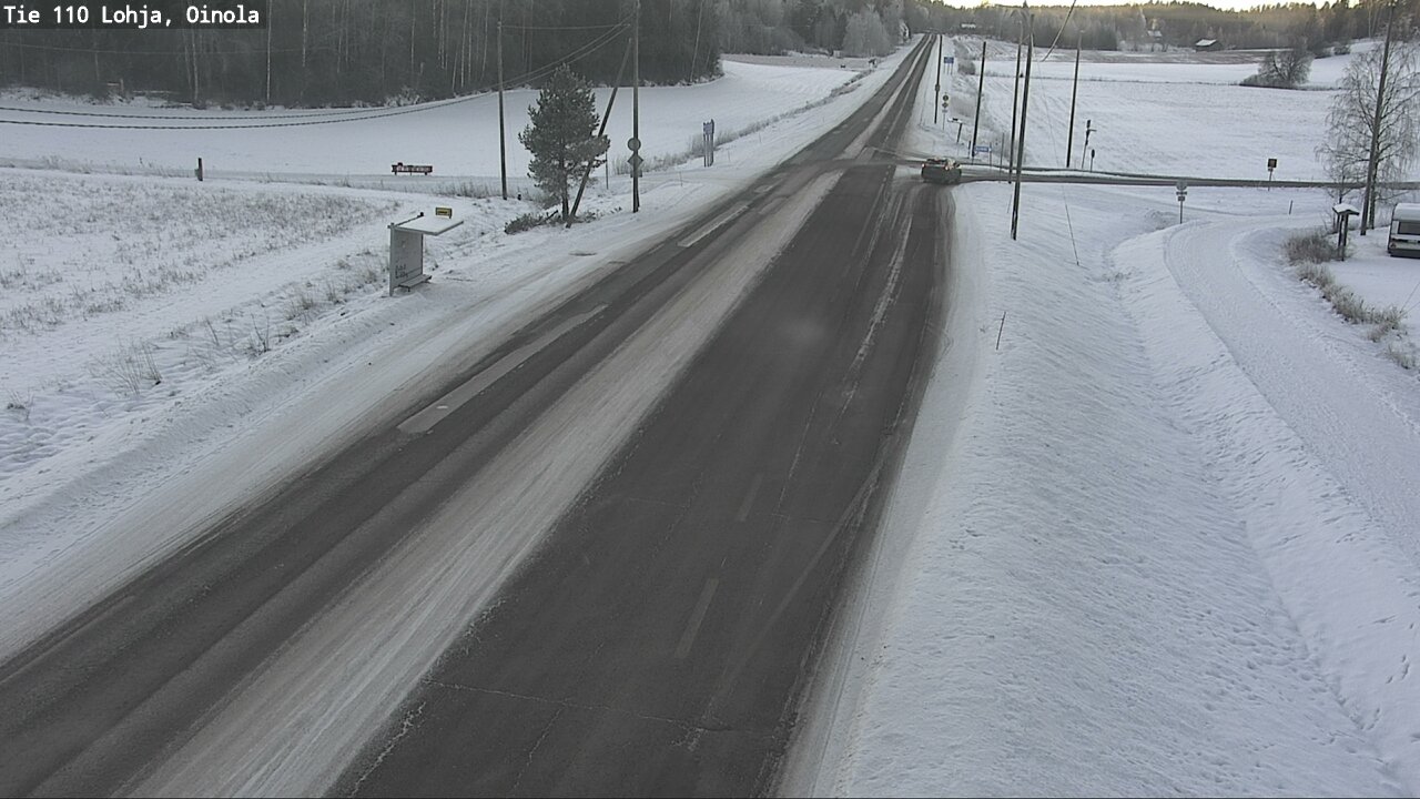 Weather Camera Image Road 110 Lohja, Oinola, Lohja, Uusimaa