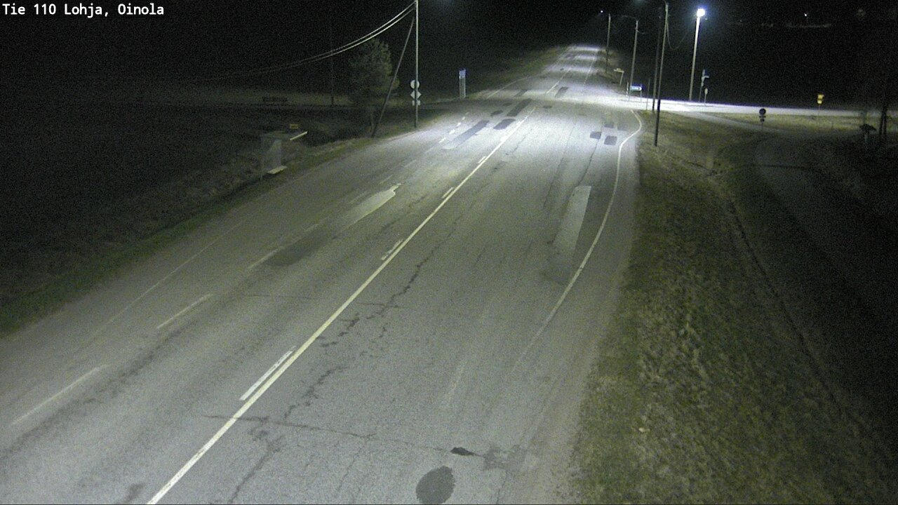 Weather Camera Image Road 110 Lohja, Oinola, Lohja, Uusimaa