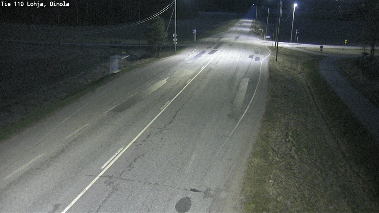 Weather Camera Image Road 110 Lohja, Oinola, Lohja, Uusimaa
