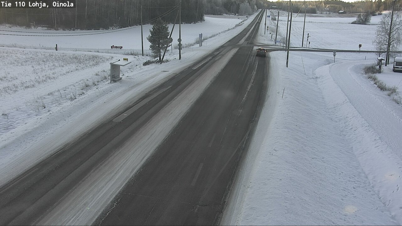 Weather Camera Image Road 110 Lohja, Oinola, Lohja, Uusimaa
