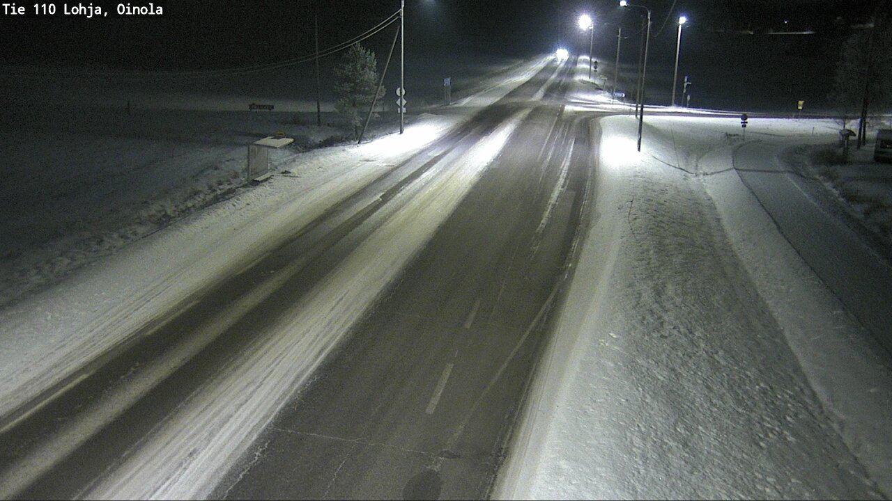 Weather Camera Image Road 110 Lohja, Oinola, Lohja, Uusimaa