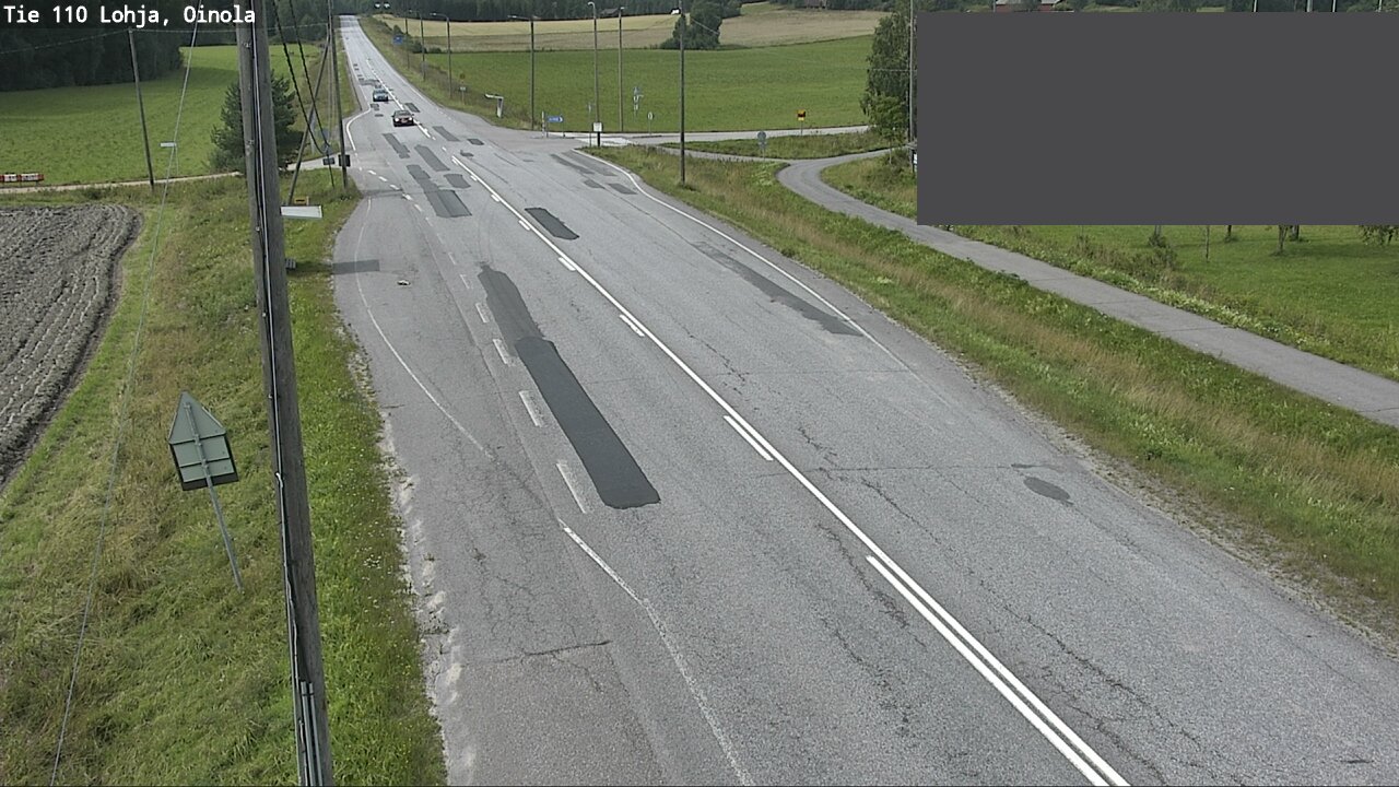Weather Camera Image Road 110 Lohja, Oinola, Lohja, Uusimaa