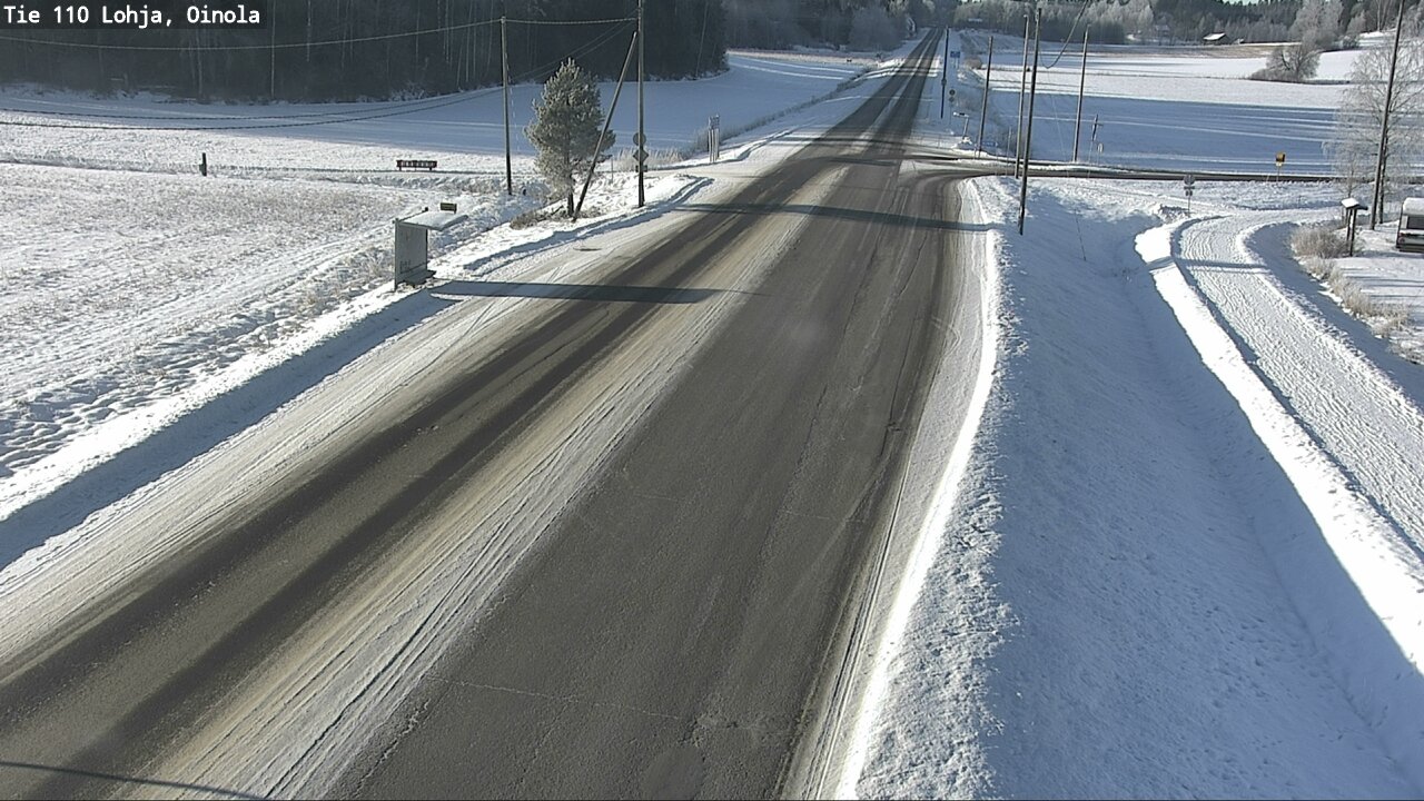 Weather Camera Image Road 110 Lohja, Oinola, Lohja, Uusimaa