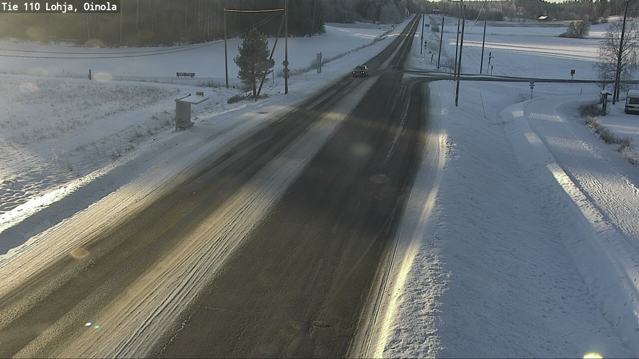 Weather Camera Image Road 110 Lohja, Oinola, Lohja, Uusimaa
