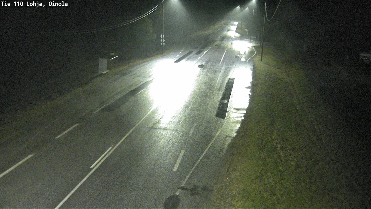 Weather Camera Image Väg 110 Lojo, Oinola, Lohja, Uusimaa