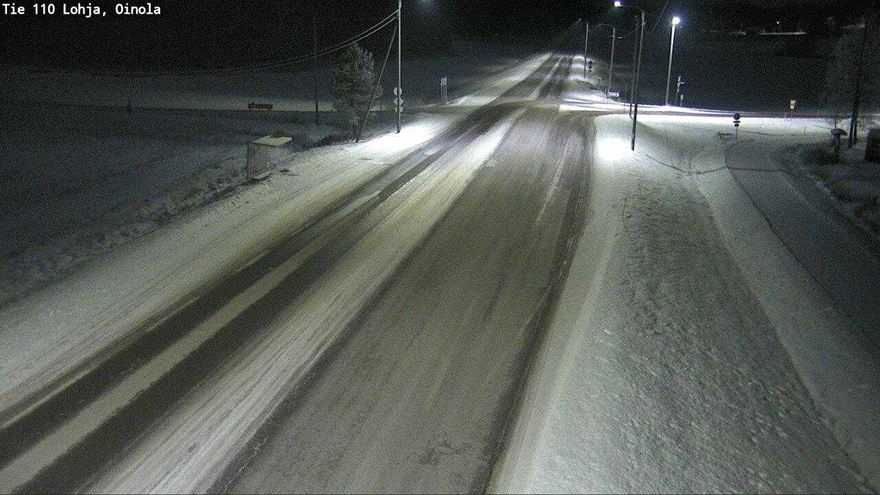 Weather Camera Image Road 110 Lohja, Oinola, Lohja, Uusimaa