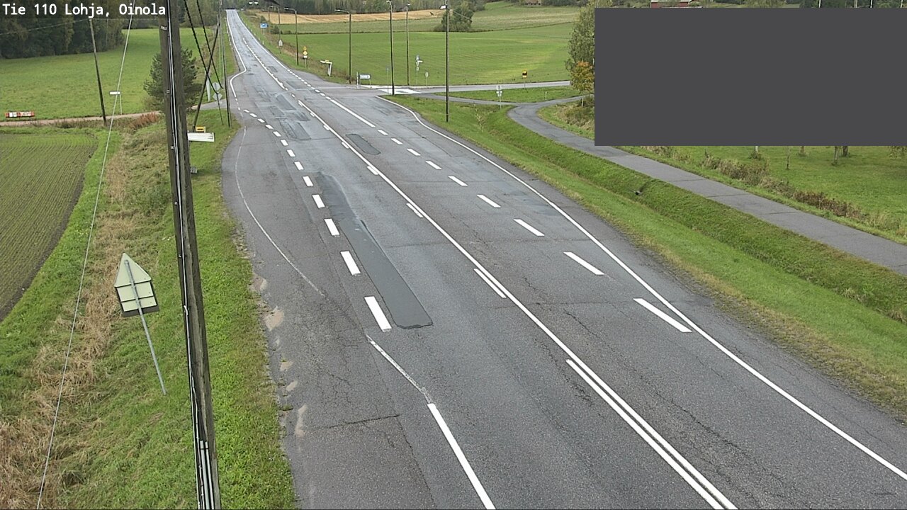 Weather Camera Image Road 110 Lohja, Oinola, Lohja, Uusimaa