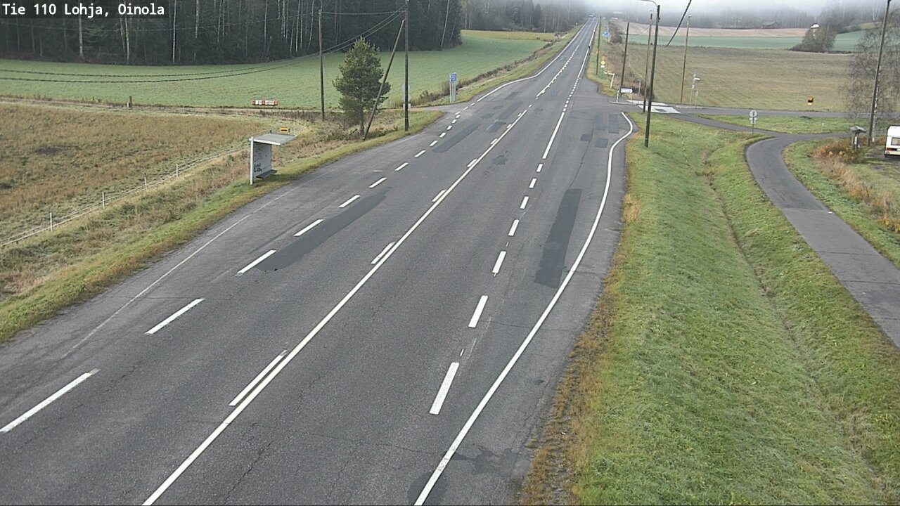 Kelikamerat Kuva Tie 110 Lohja, Oinola, Lohja, Uusimaa