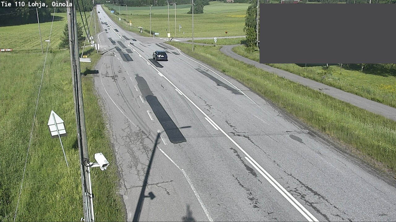 Kelikamerat Kuva Tie 110 Lohja, Oinola, Lohja, Uusimaa