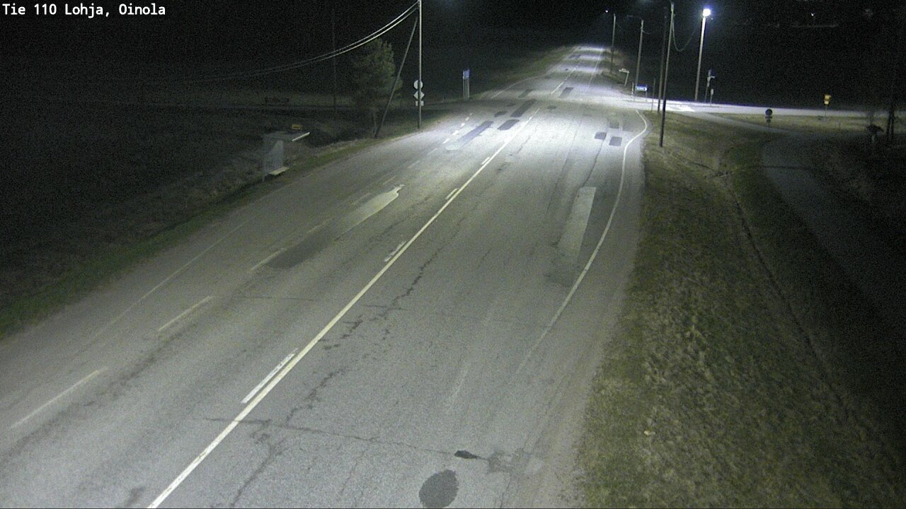 Weather Camera Image Road 110 Lohja, Oinola, Lohja, Uusimaa