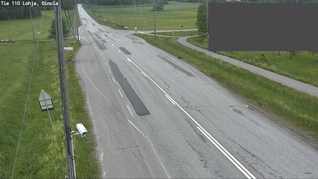 Weather Camera Image Road 110 Lohja, Oinola, Lohja, Uusimaa