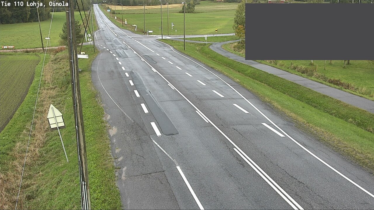Weather Camera Image Road 110 Lohja, Oinola, Lohja, Uusimaa