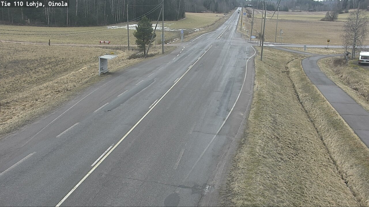 Weather Camera Image Road 110 Lohja, Oinola, Lohja, Uusimaa
