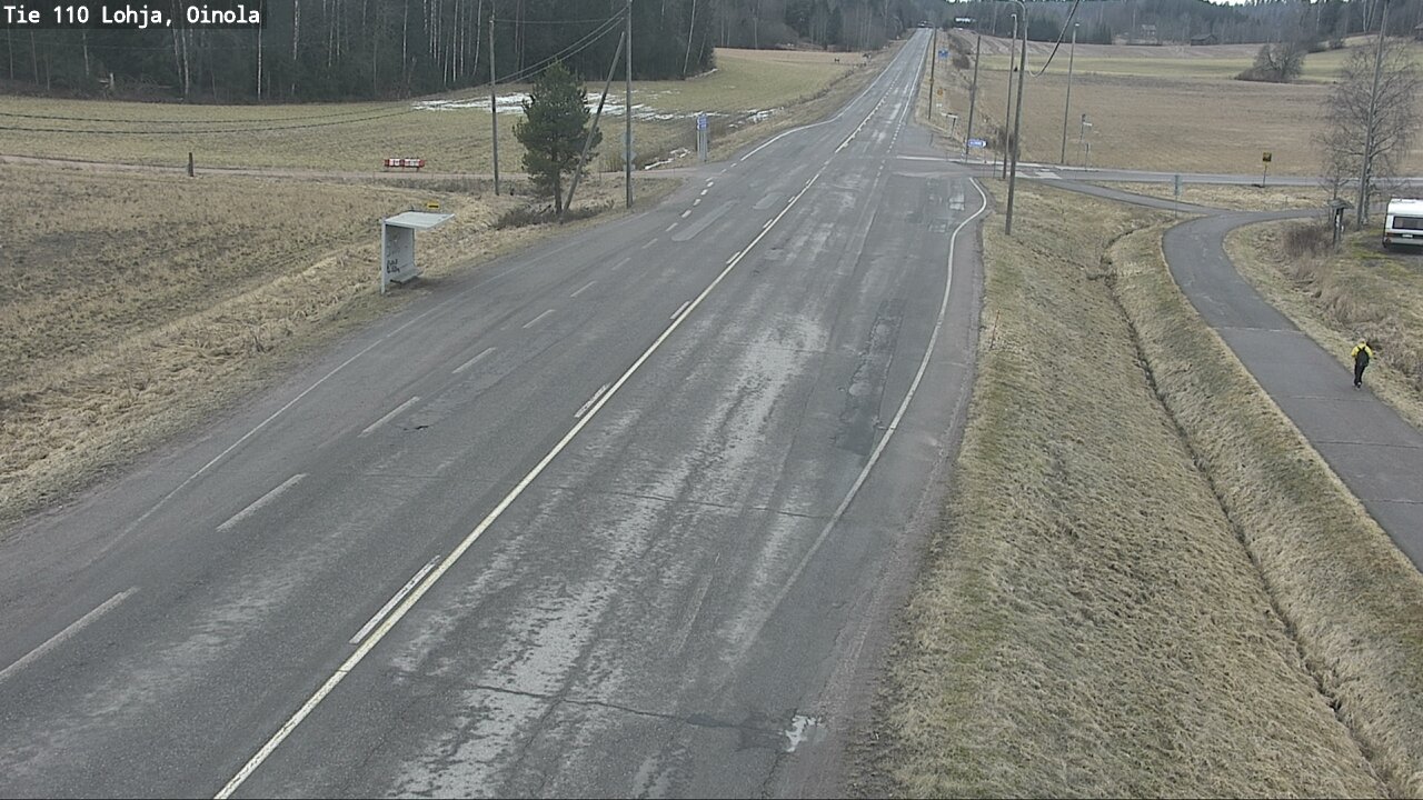 Weather Camera Image Road 110 Lohja, Oinola, Lohja, Uusimaa