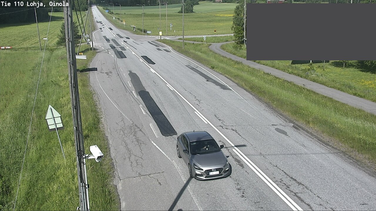 Kelikamerat Kuva Tie 110 Lohja, Oinola, Lohja, Uusimaa