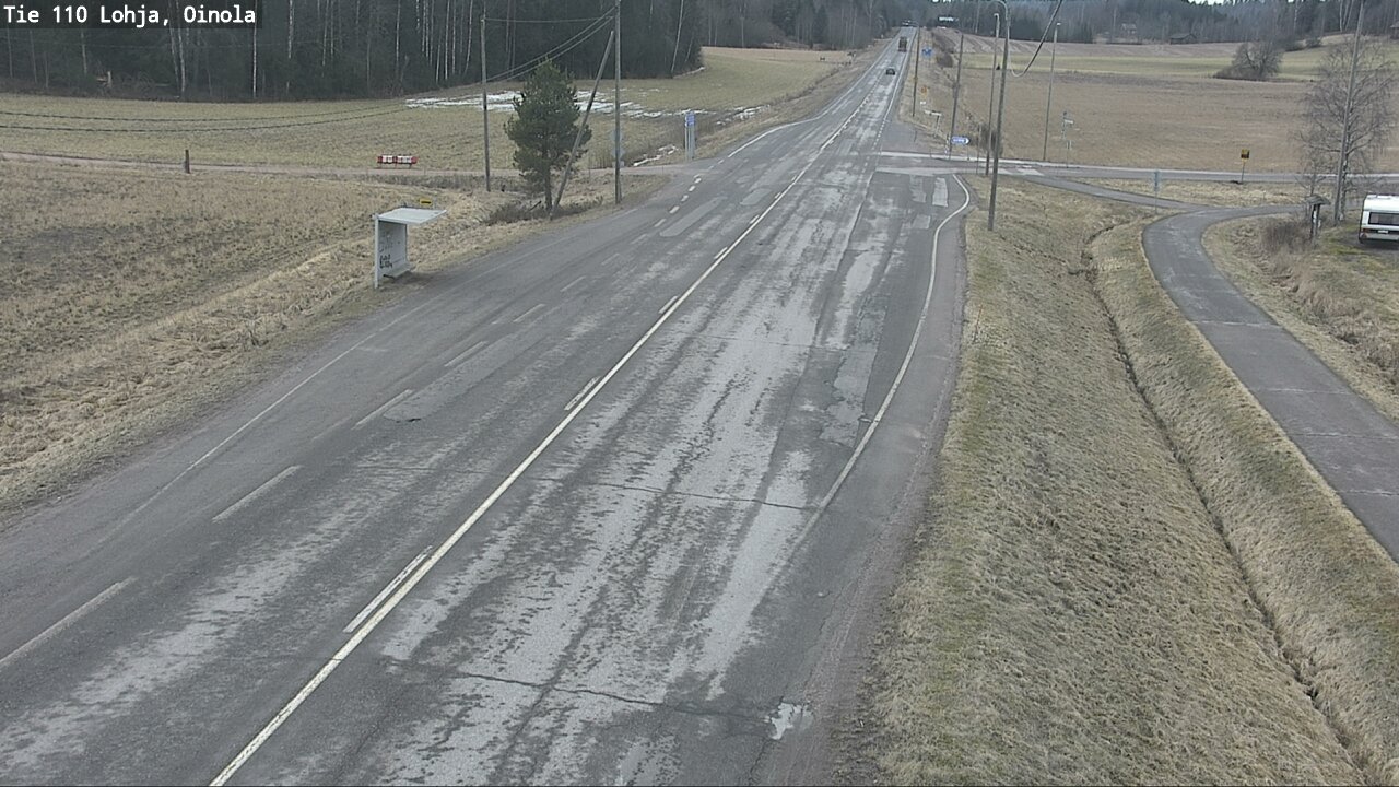 Weather Camera Image Road 110 Lohja, Oinola, Lohja, Uusimaa