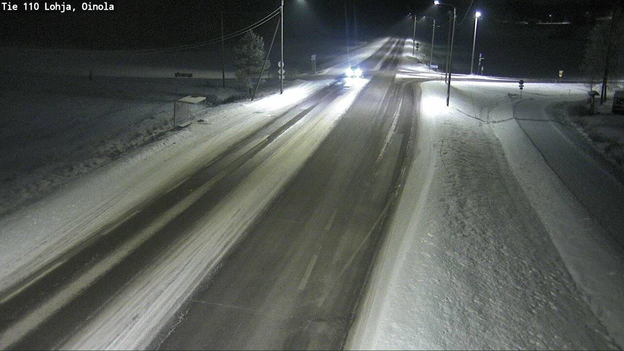Weather Camera Image Road 110 Lohja, Oinola, Lohja, Uusimaa