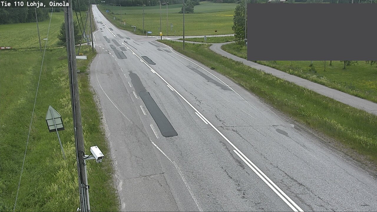 Weather Camera Image Road 110 Lohja, Oinola, Lohja, Uusimaa