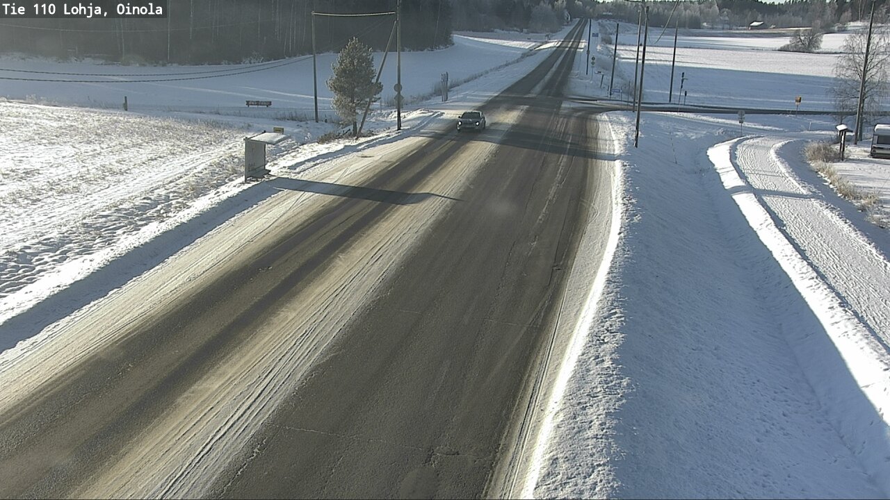Weather Camera Image Road 110 Lohja, Oinola, Lohja, Uusimaa