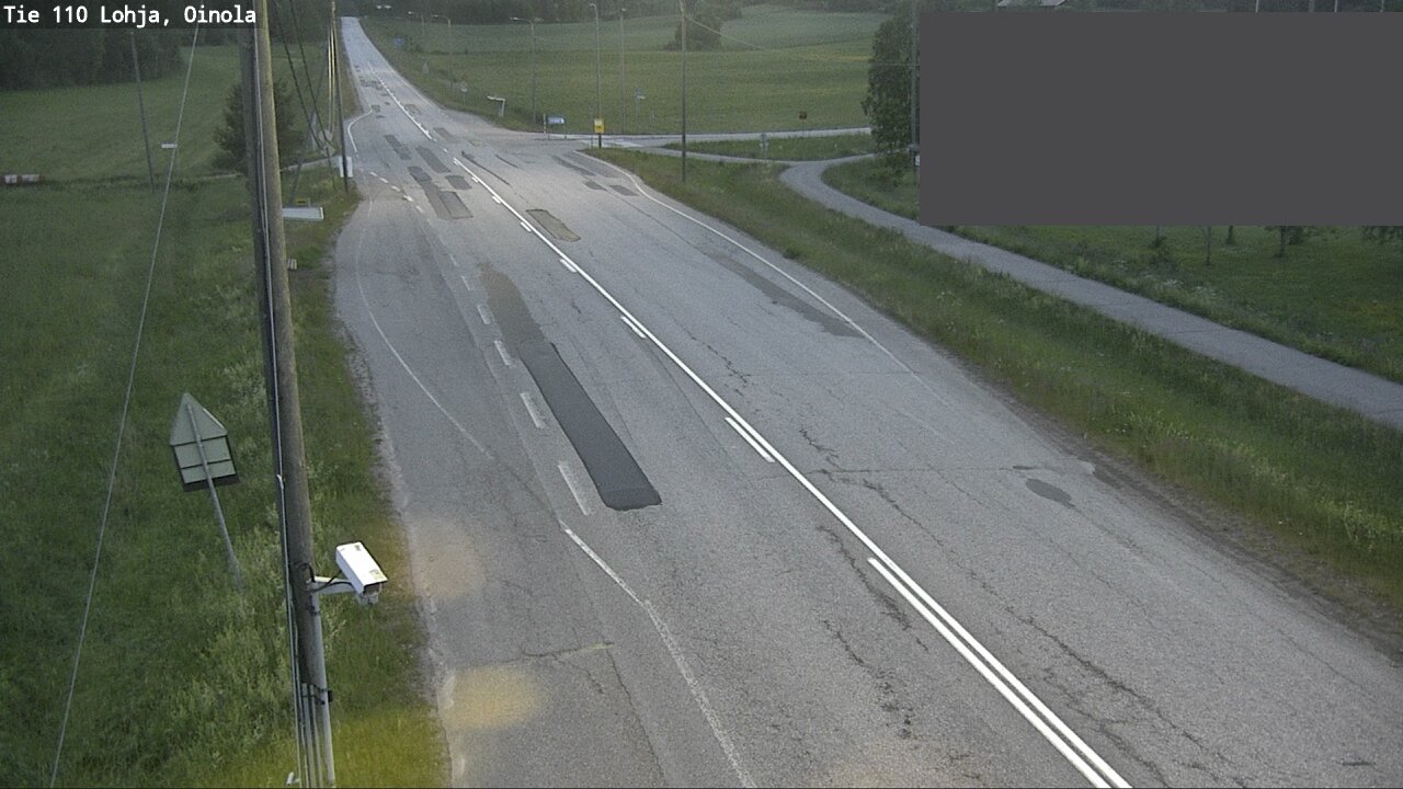 Kelikamerat Kuva Tie 110 Lohja, Oinola, Lohja, Uusimaa