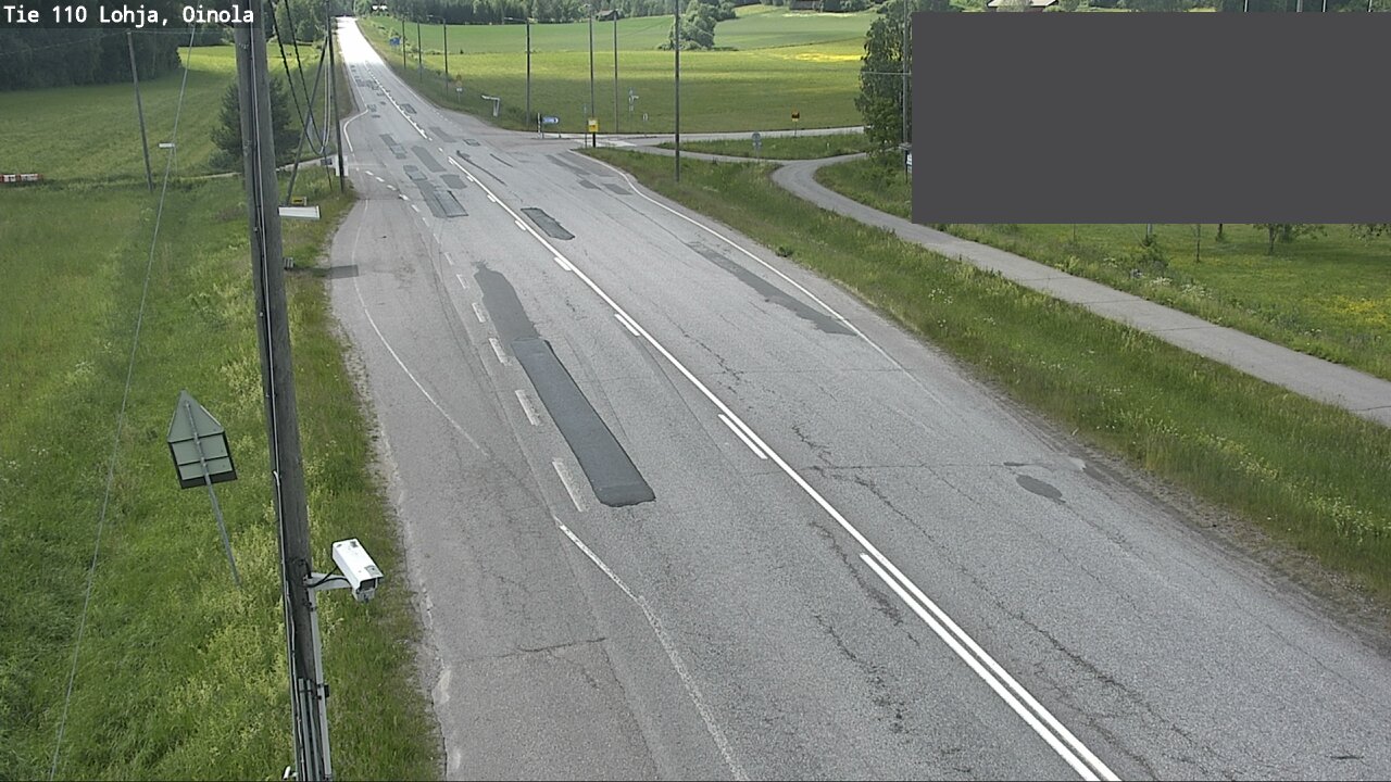 Kelikamerat Kuva Tie 110 Lohja, Oinola, Lohja, Uusimaa